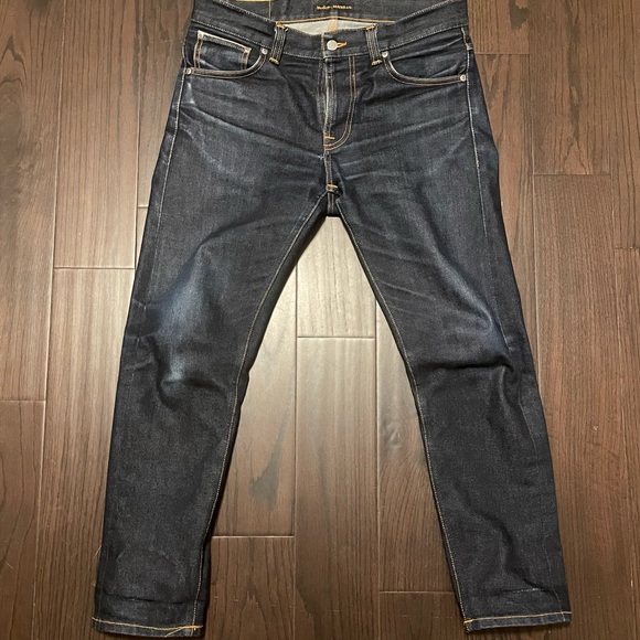 SOLD: Made in Italy - Nudies Japanese Selvedge designer jeans, all natural fades - Picture 1 of 2